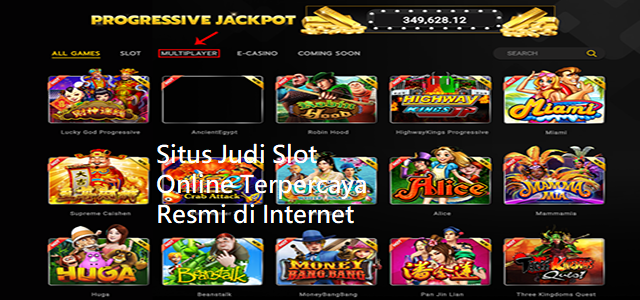 Situs Judi Slot Online Terpercaya Resmi di Internet
